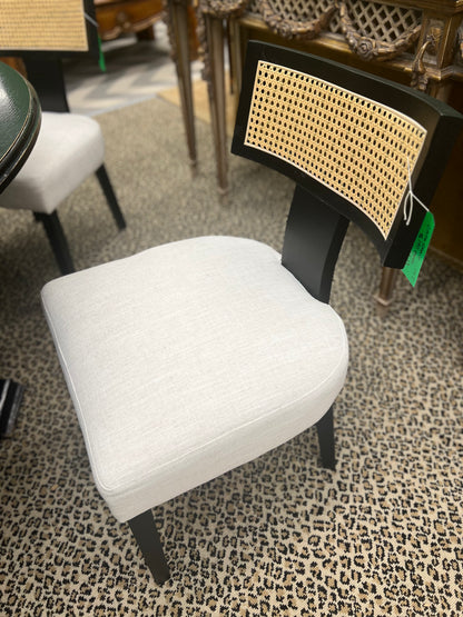 Cane Back, Set Of 8, Dining Chairs