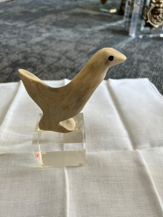 Small Seal On Lucite