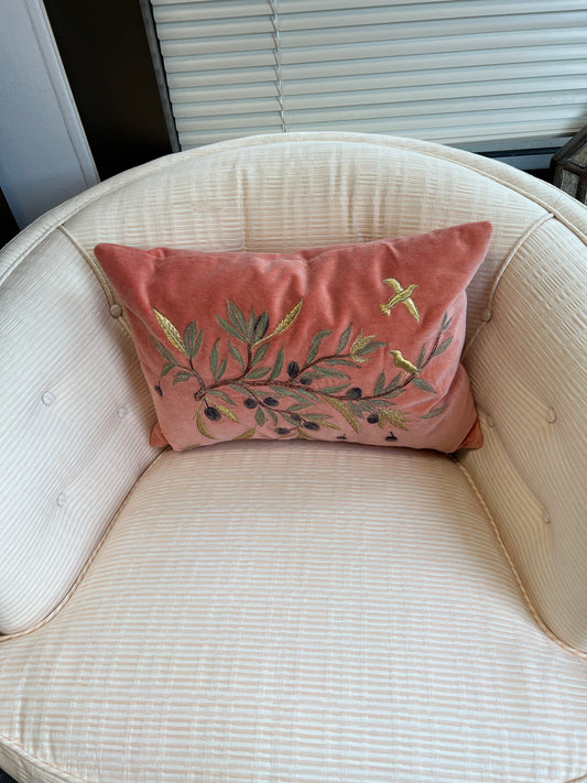 Velvet Berry Pillow