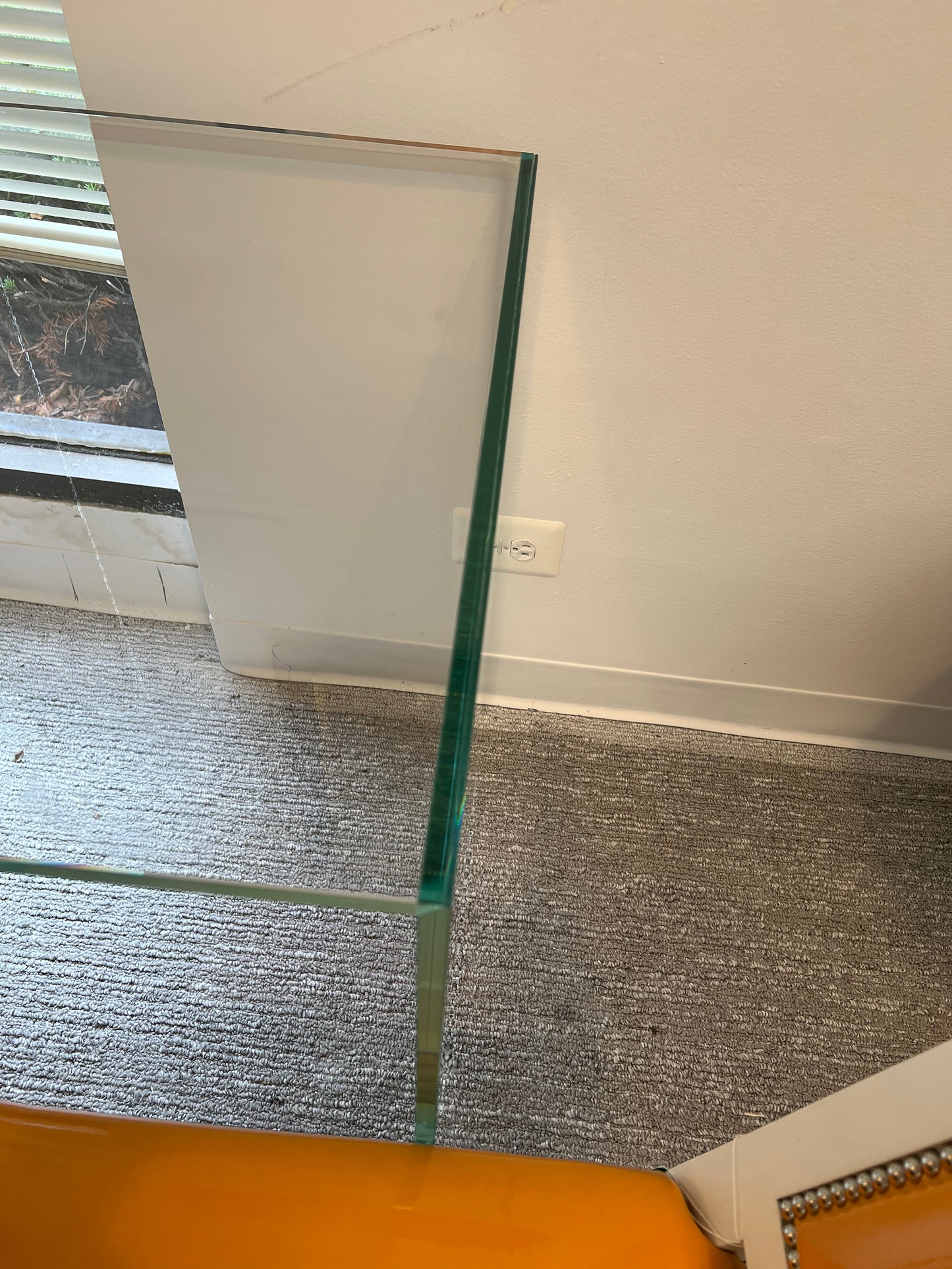 Custom Glass Desk