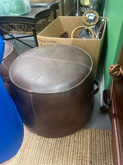 Leather Sunpan Mitchell Ottoman