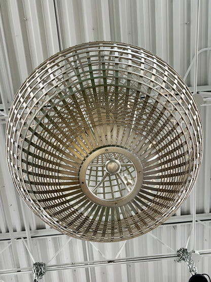 Mill Silver Orb Ceiling Light