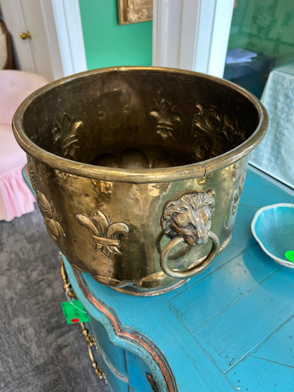 Copper Firewood Holder