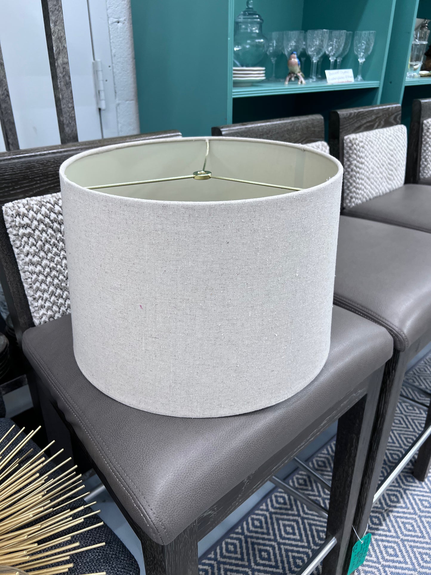 Camel Colored Medium Lamp Shade