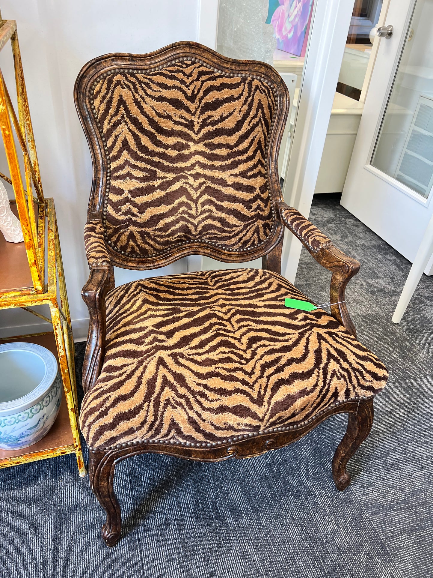 Tiger Print Chair