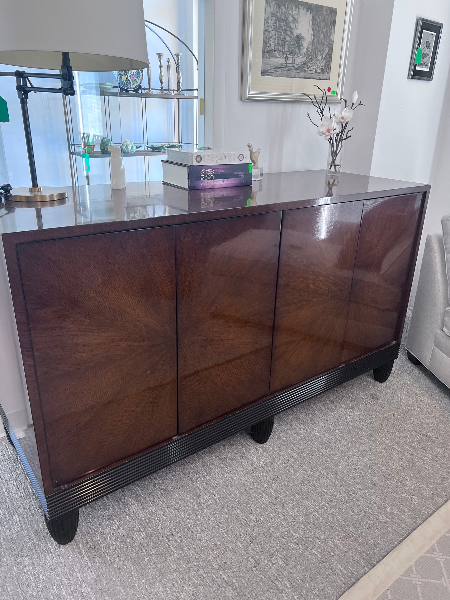 Art Deco Credenza/Cabinet/Buffet/Sideboard