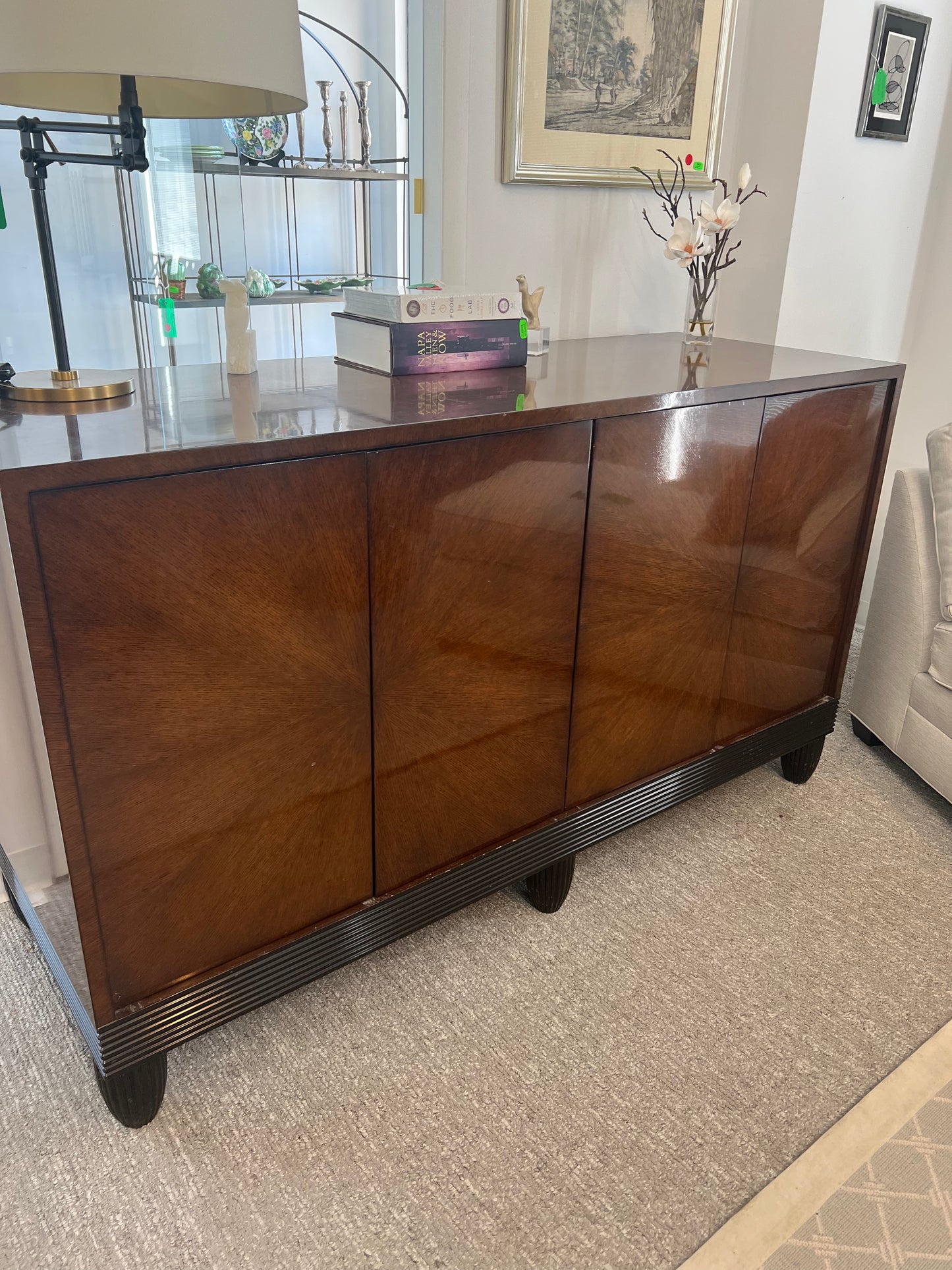 Art Deco Credenza/Cabinet/Buffet/Sideboard
