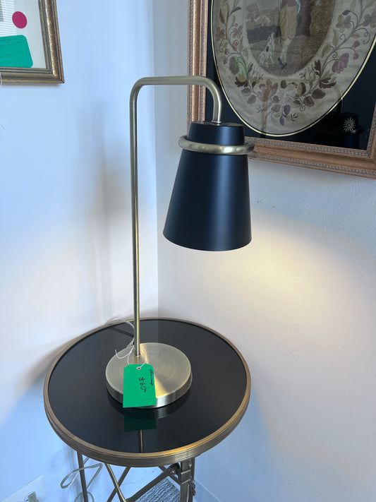 Brass & Black Desk Lamp