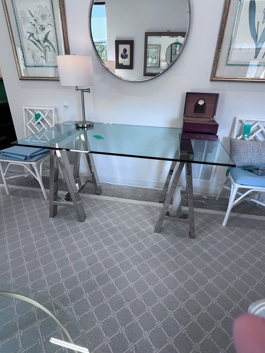 Glass Desk